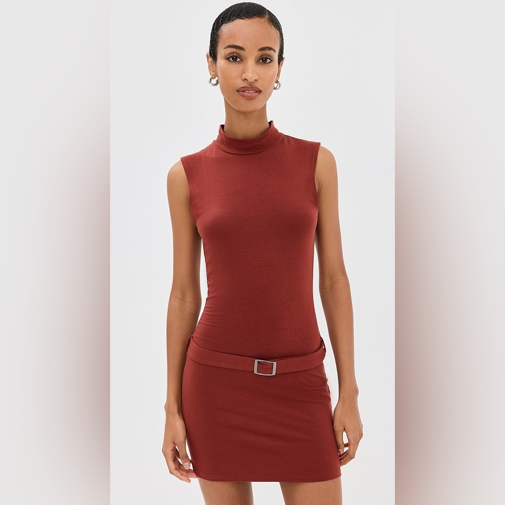 Reformation Jemma Rust Mini Dress NWT